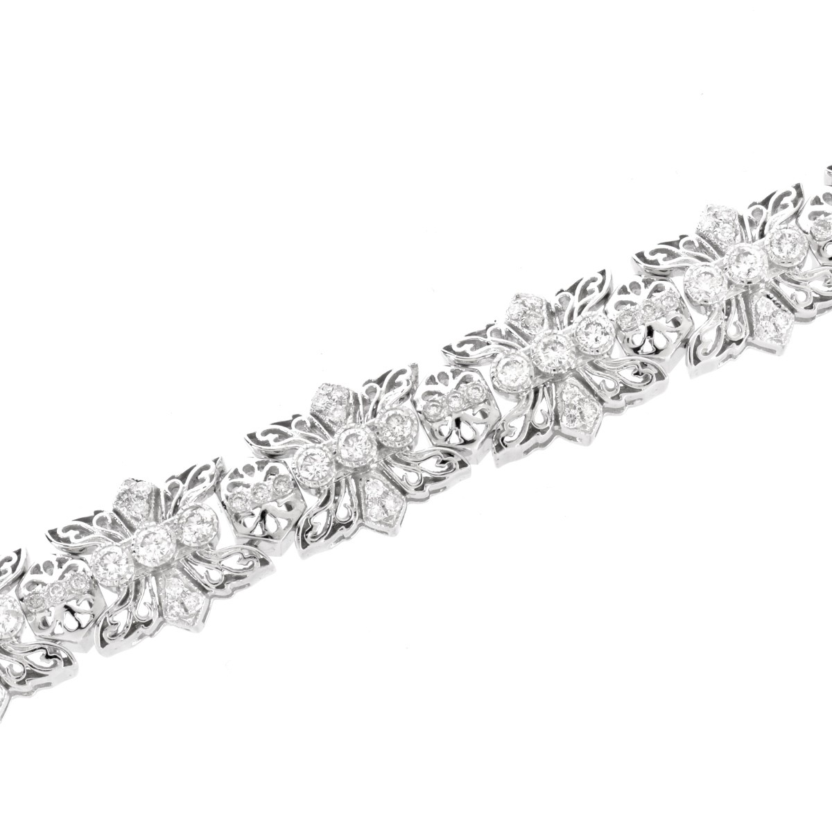 Diamond and 14K Bracelet