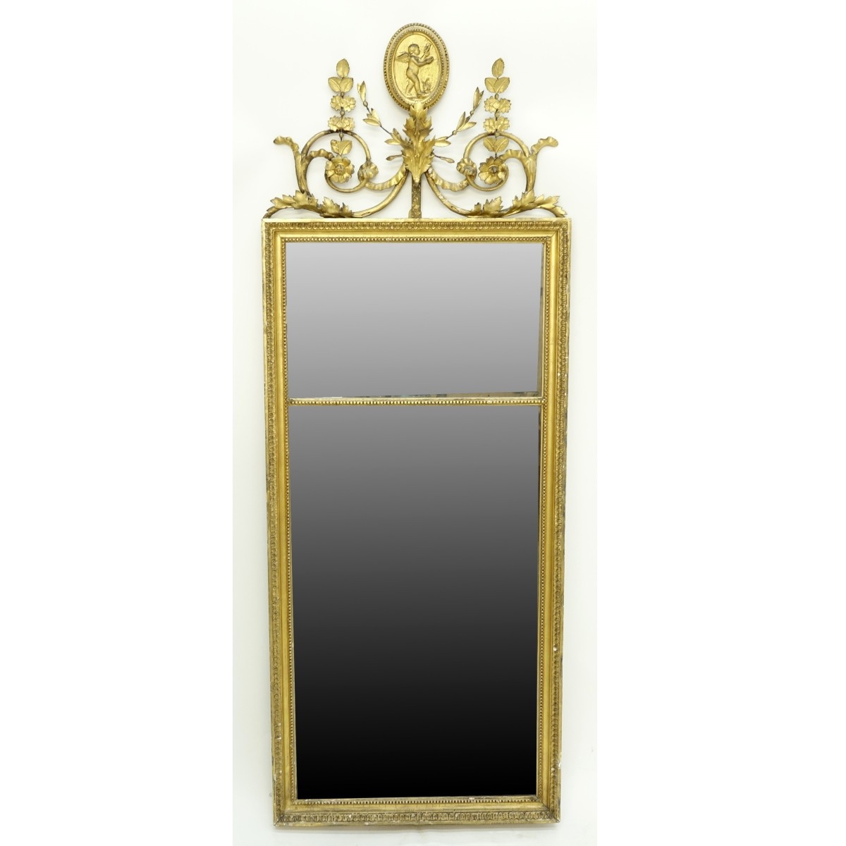 English Giltwood Pier Mirror