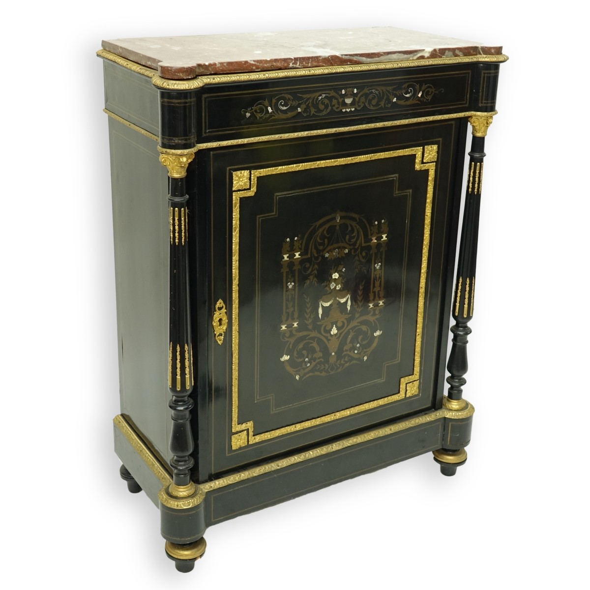 French Napoleon III Side Cabinet