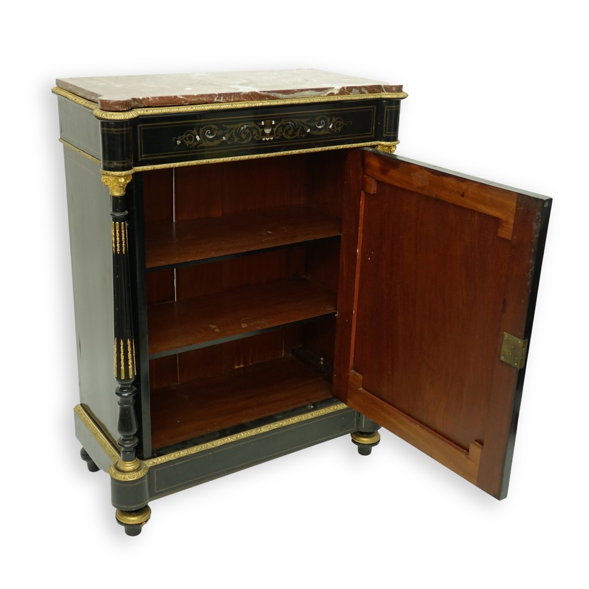 French Napoleon III Side Cabinet