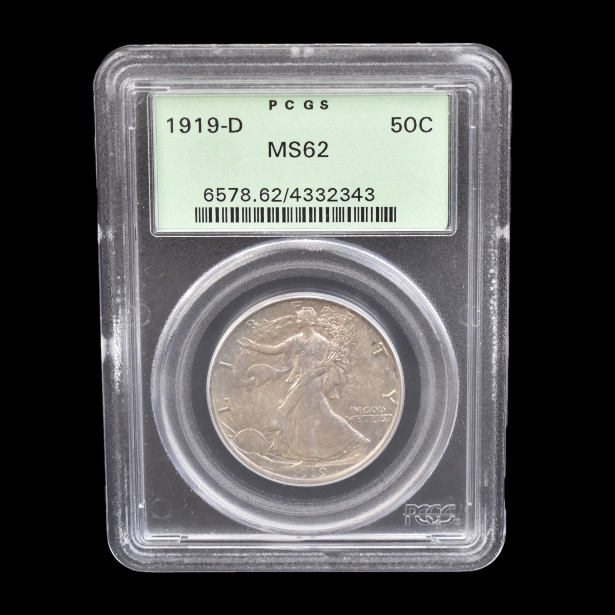 1919-D US Walking Liberty