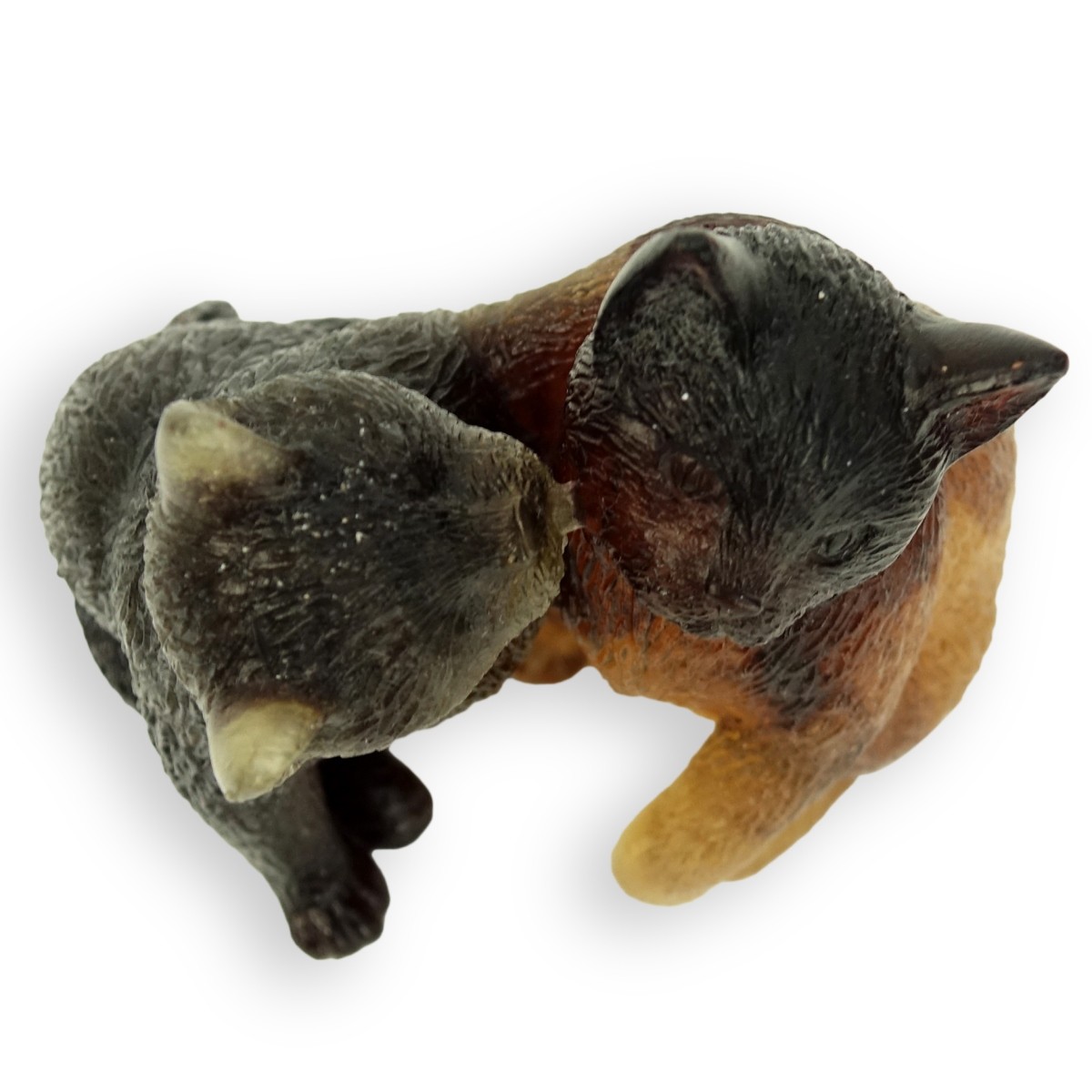 Daum Two Cats Figurine