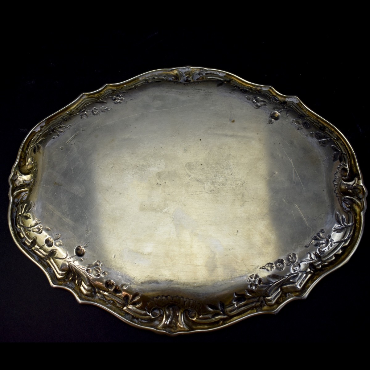 J.C. Klinkosch, Austrian 800 Silver Tray