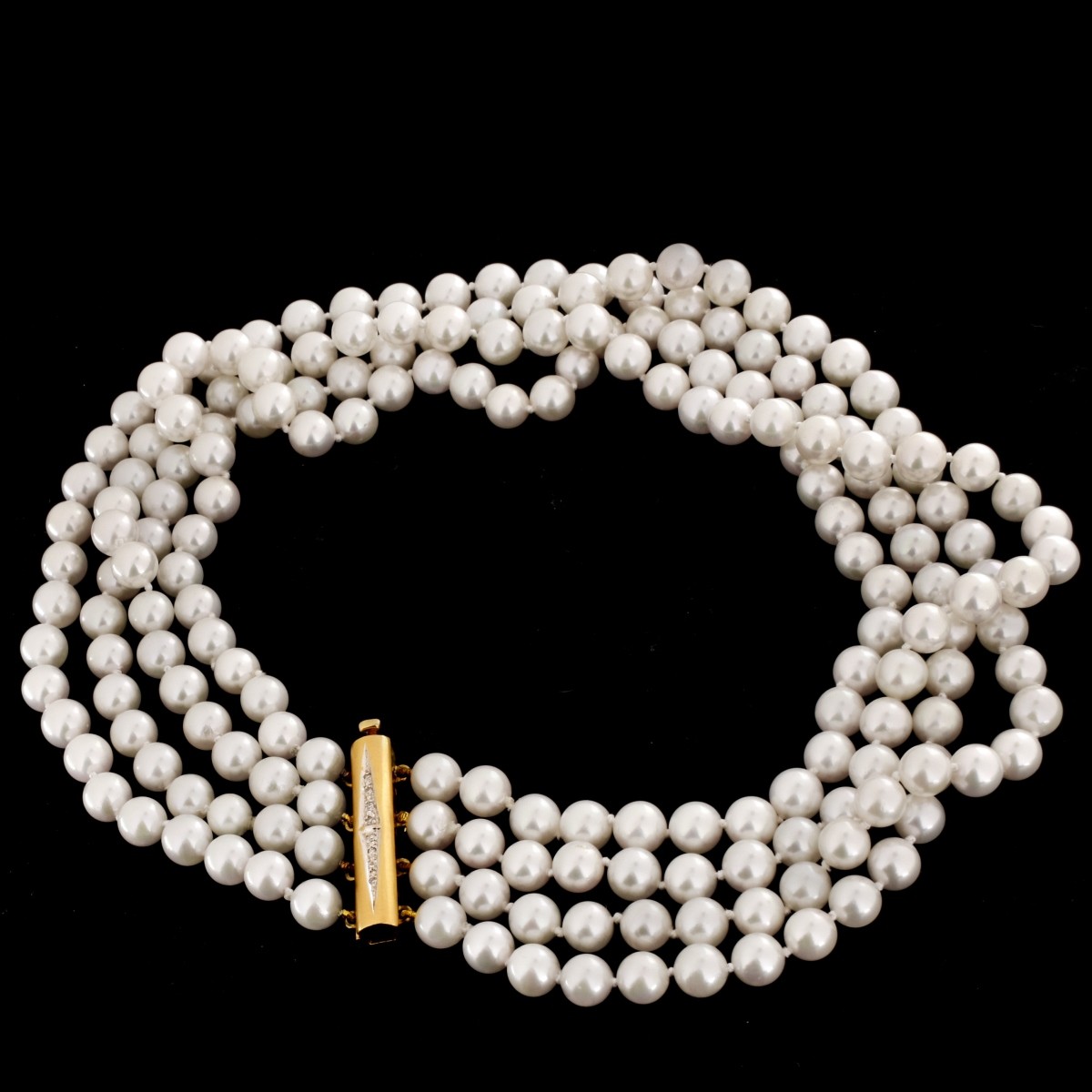 Pearl and 14K Necklace