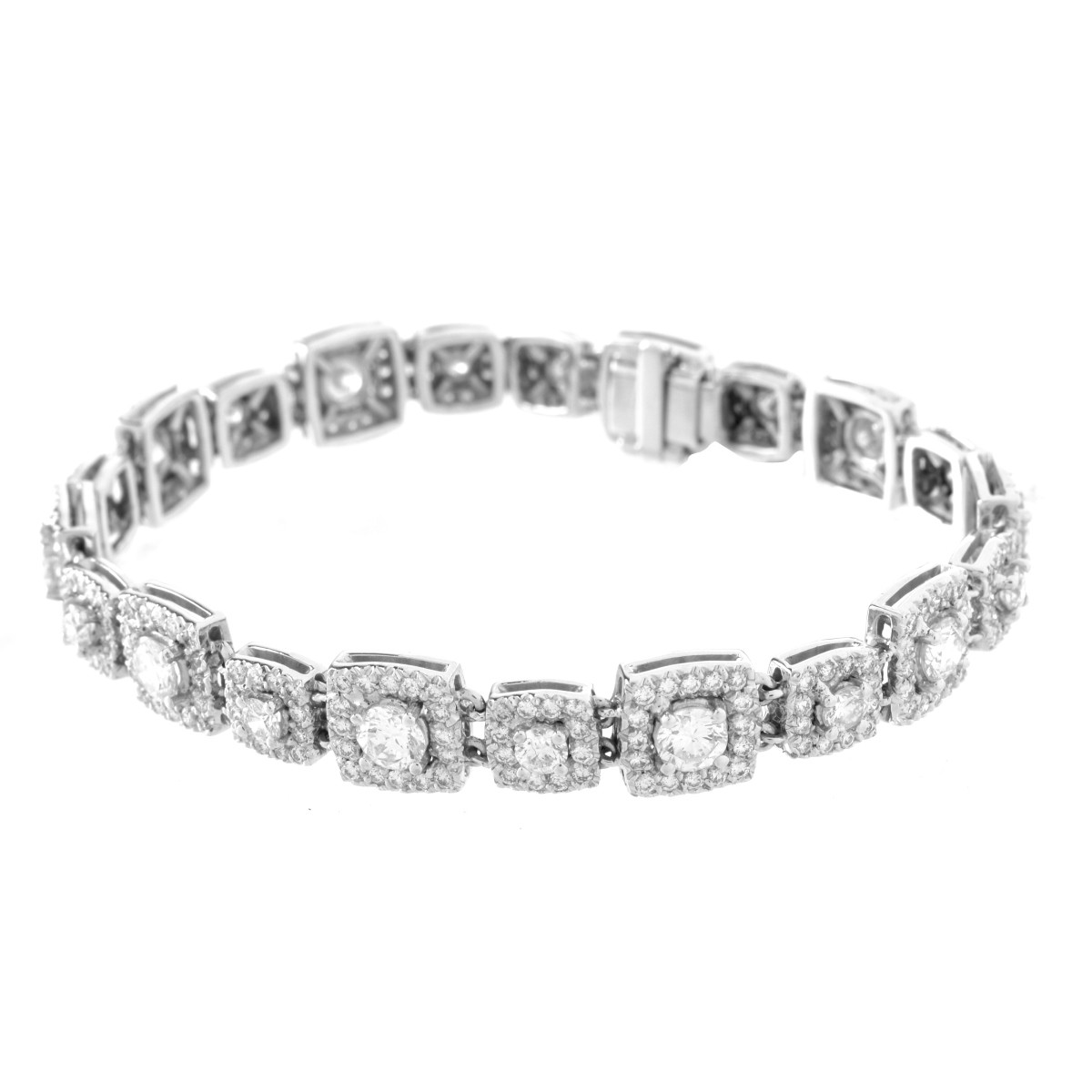 Diamond and 18K Bracelet