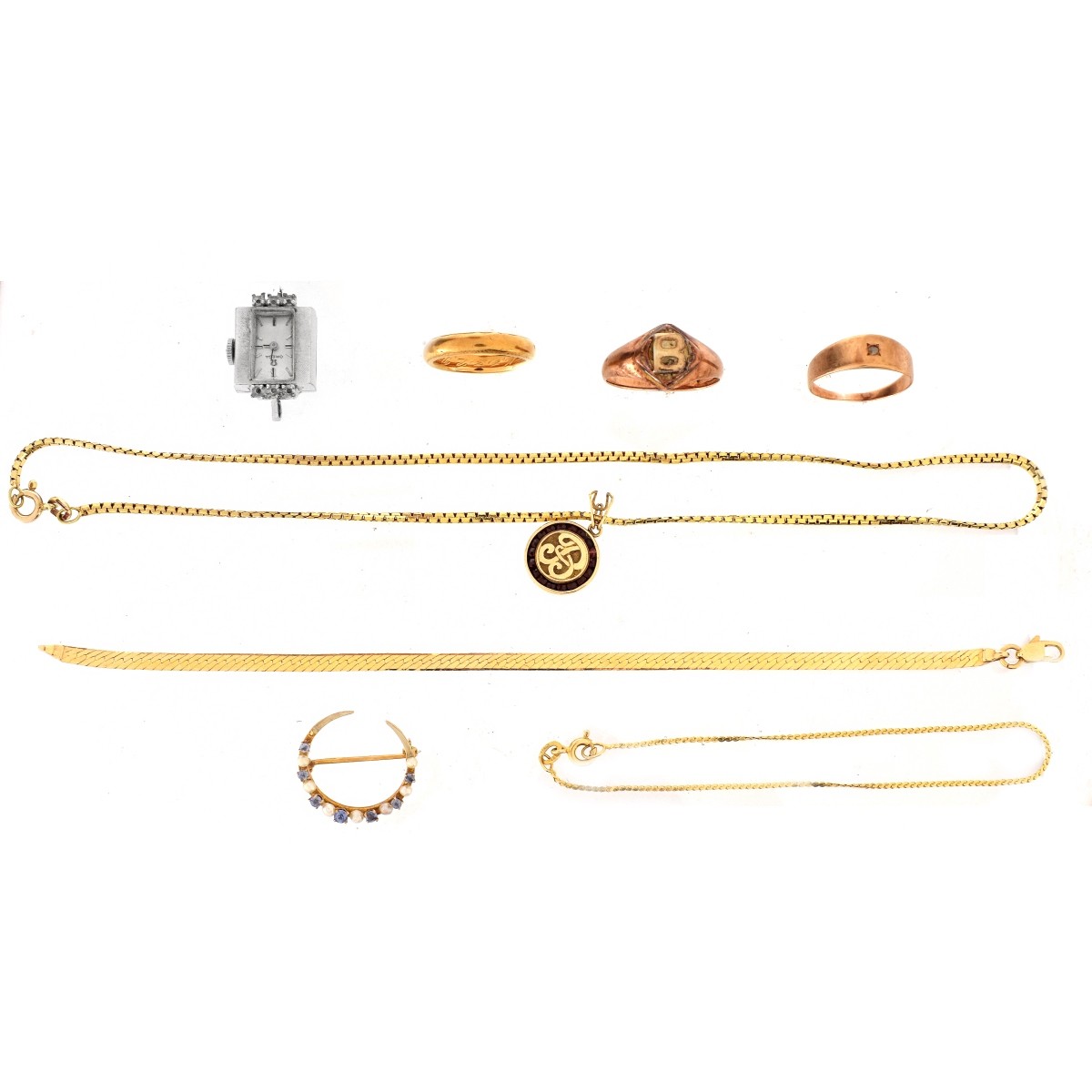 Misc. Gold Jewelry Lot