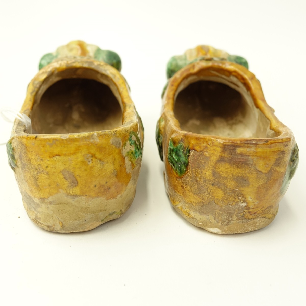Chinese Pottery Shoes