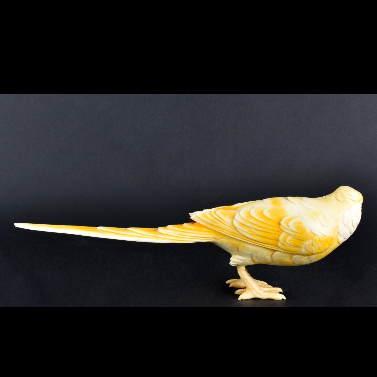 Chinese Ivory Bird Figurine