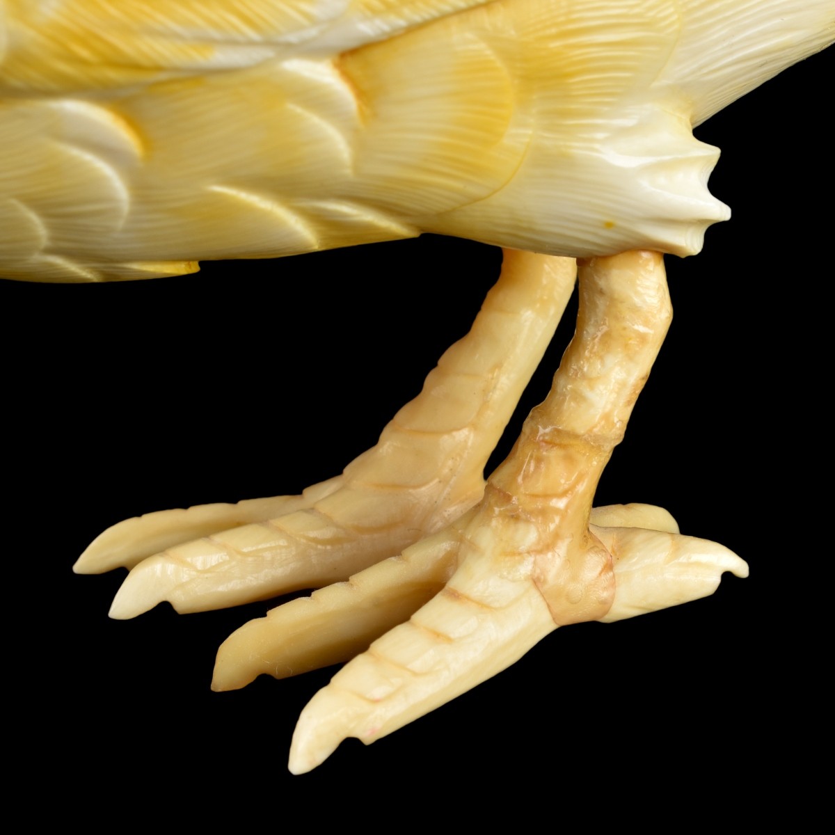 Chinese Ivory Bird Figurine