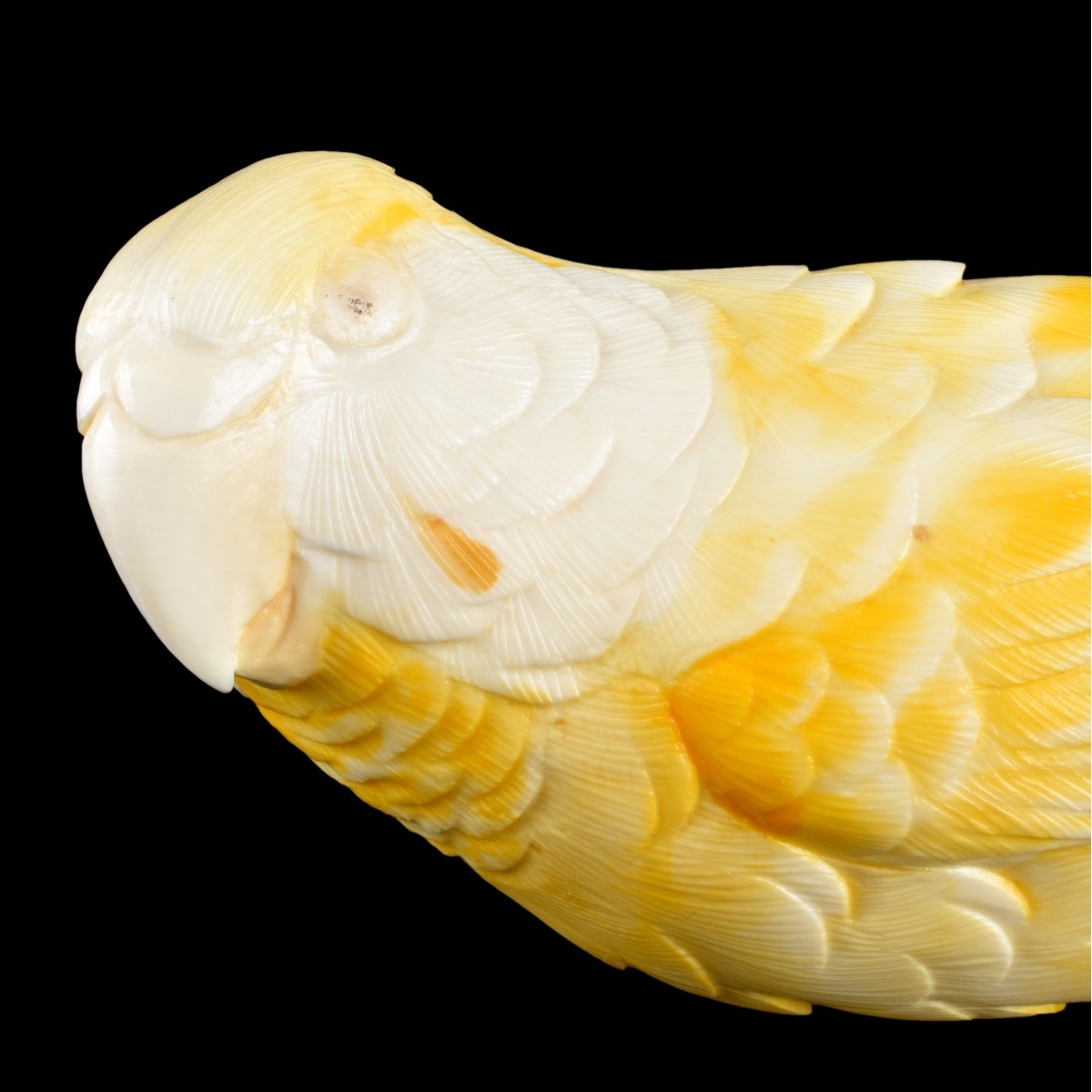 Chinese Ivory Bird Figurine