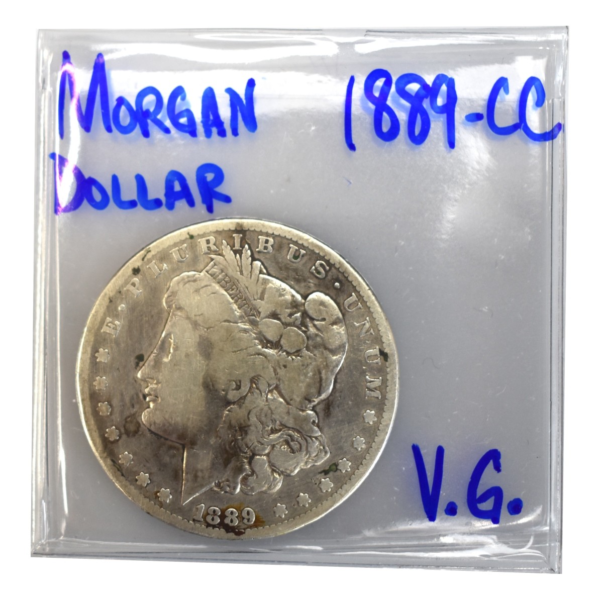1889-CC Silver Morgan Dollar