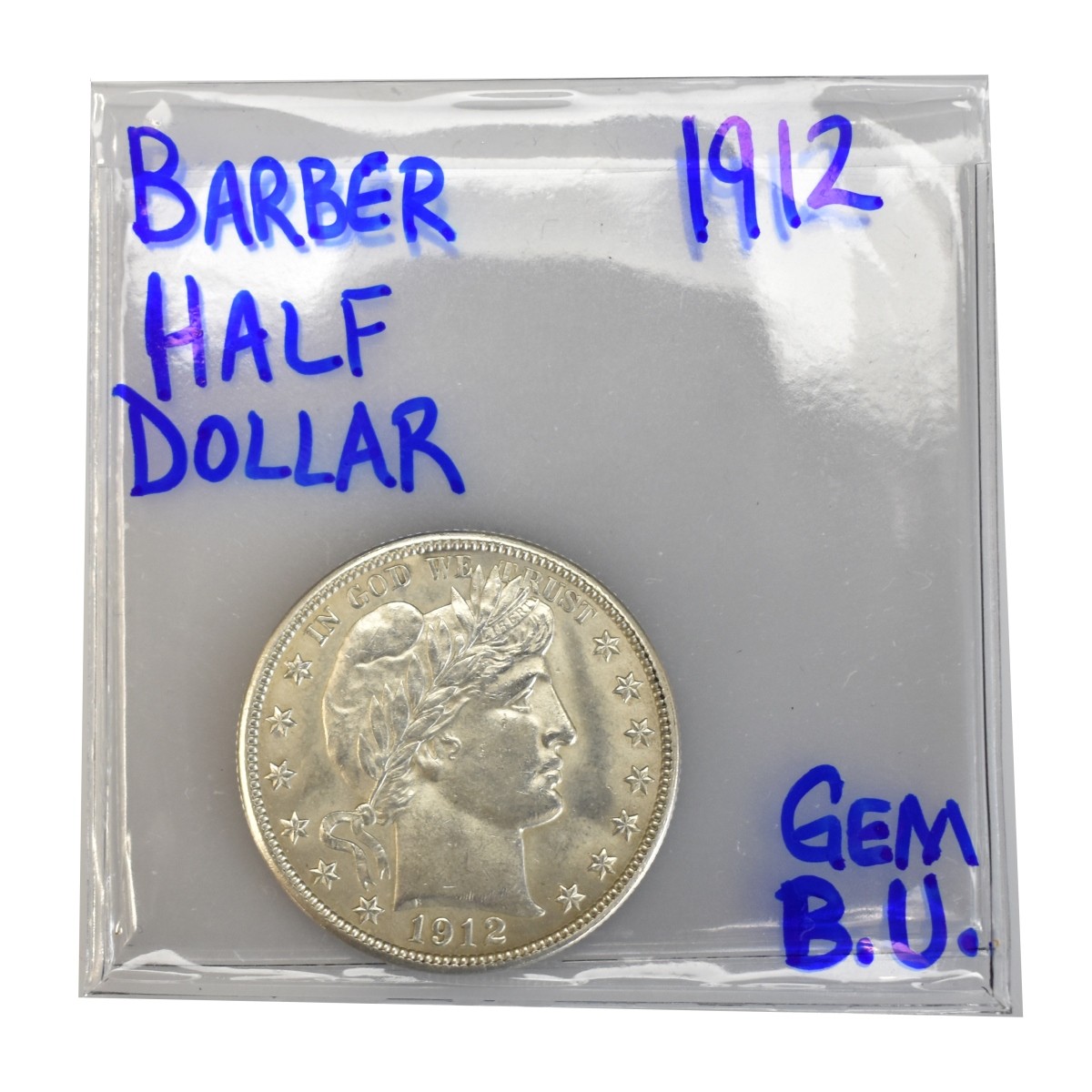 1912 Barber Half Dollar