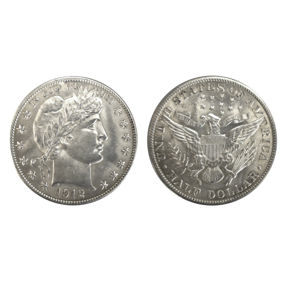 1912 Barber Half Dollar