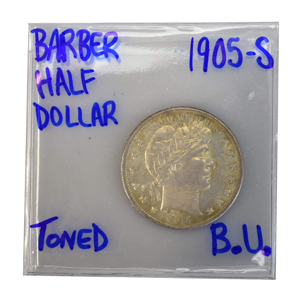 1905-S Barber Half Dollar