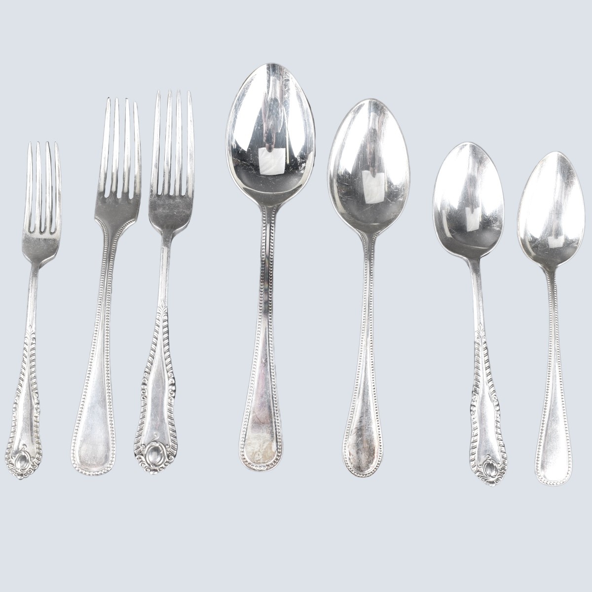 Assorted Silver Plated Flatware