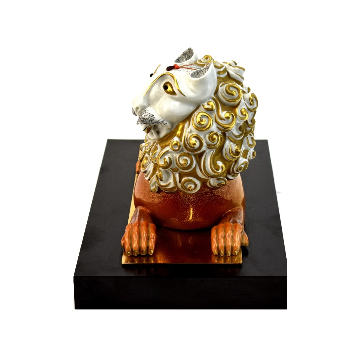 Italian Recumbent Lion Figurine