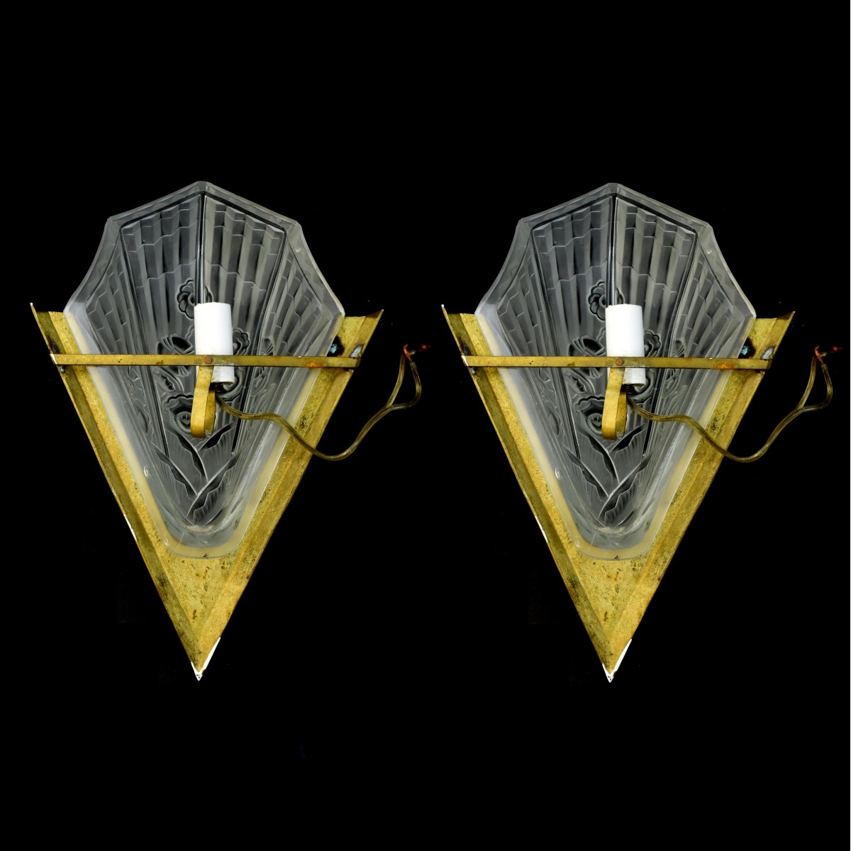 Pair of Art Deco Sconces