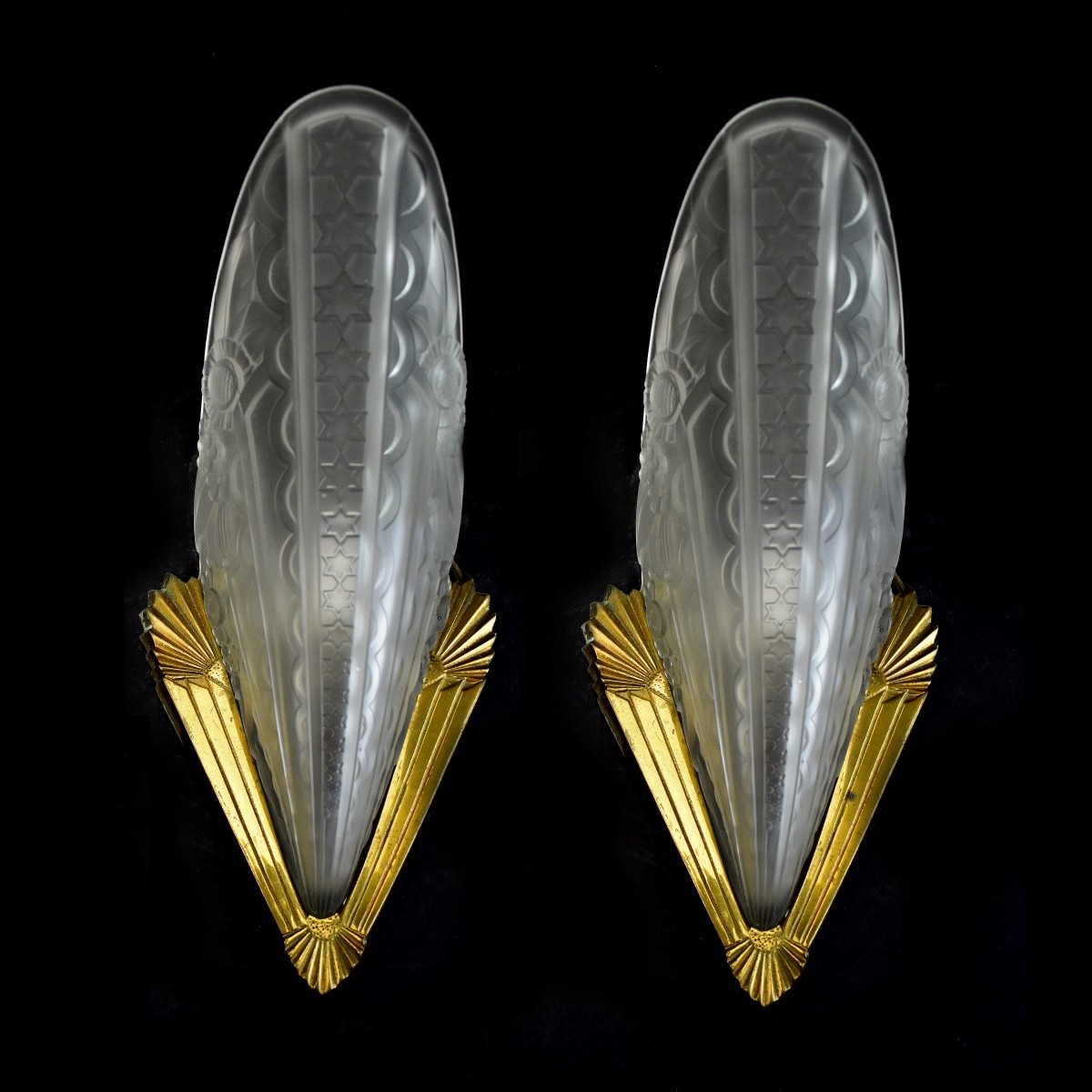 Pair of Art Deco Sconces