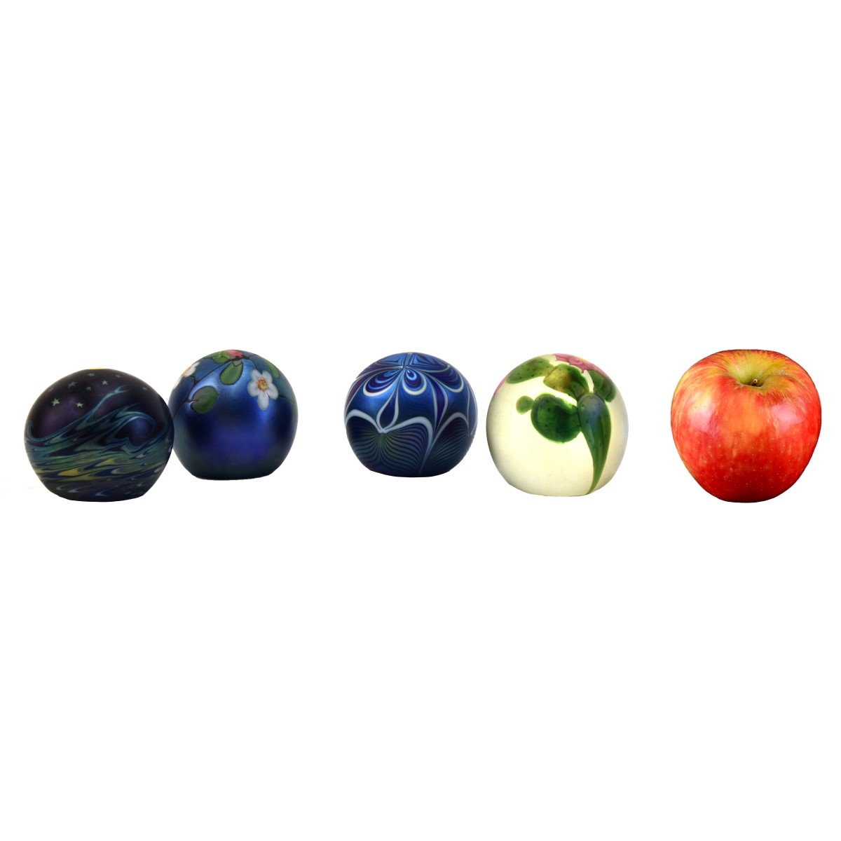 Vintage Art Glass Paperweights