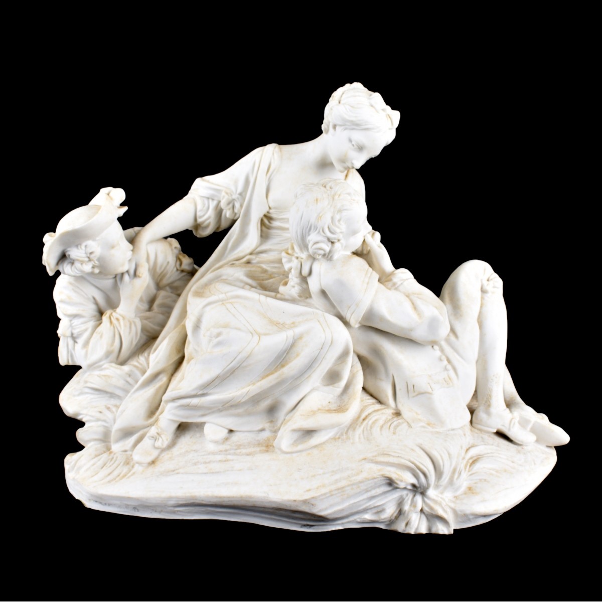 Sevres Bisque Porcelain Figure Lovers