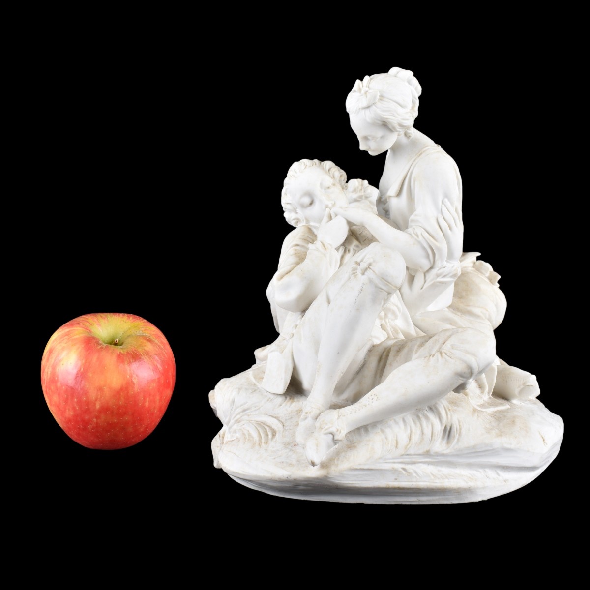 Sevres Bisque Porcelain Figure Lovers