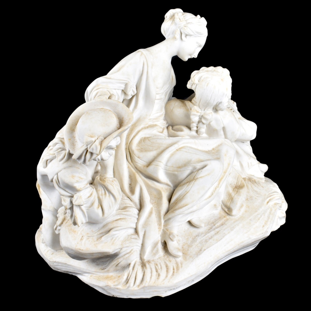 Sevres Bisque Porcelain Figure Lovers