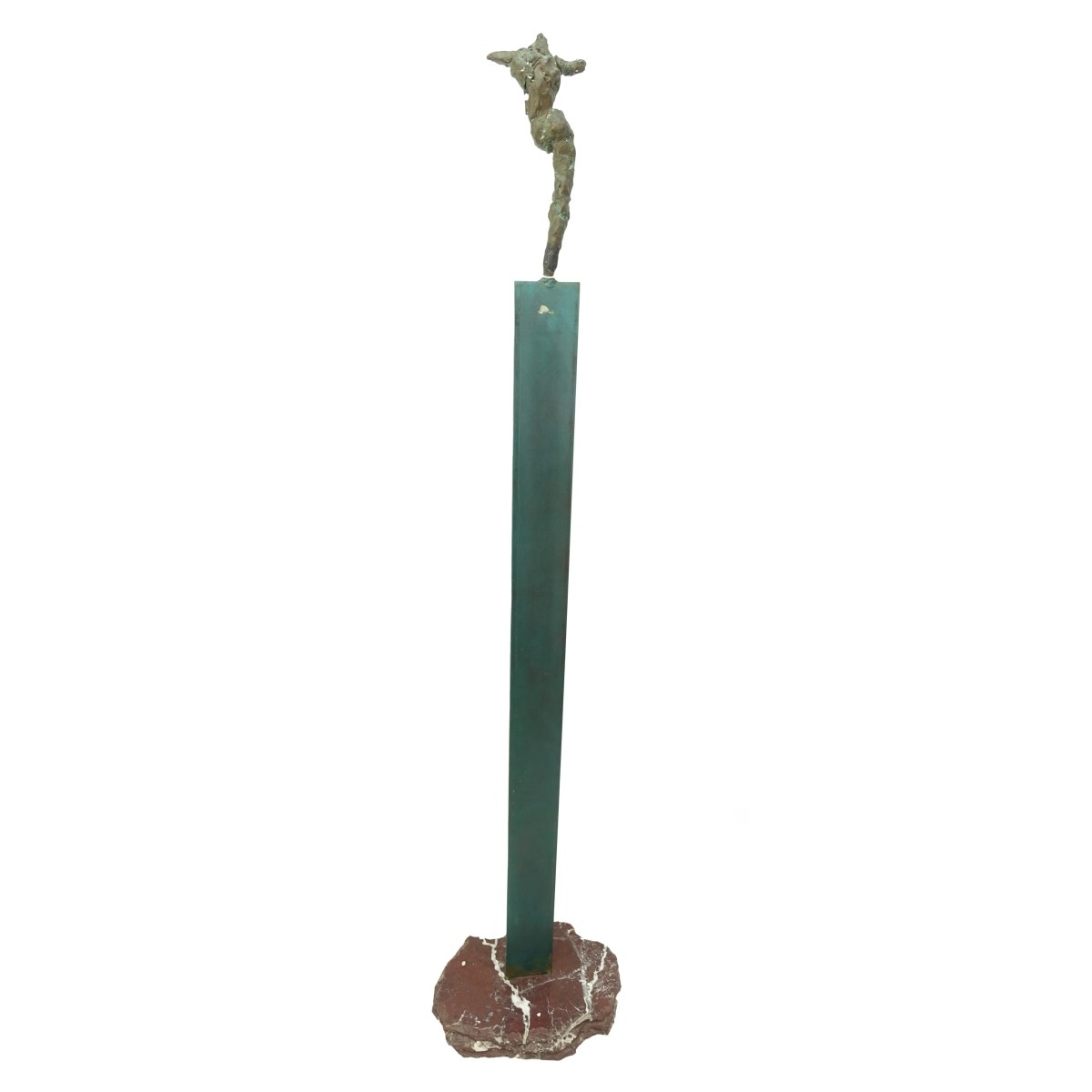 Modern Mid Century Bronze Sculpture