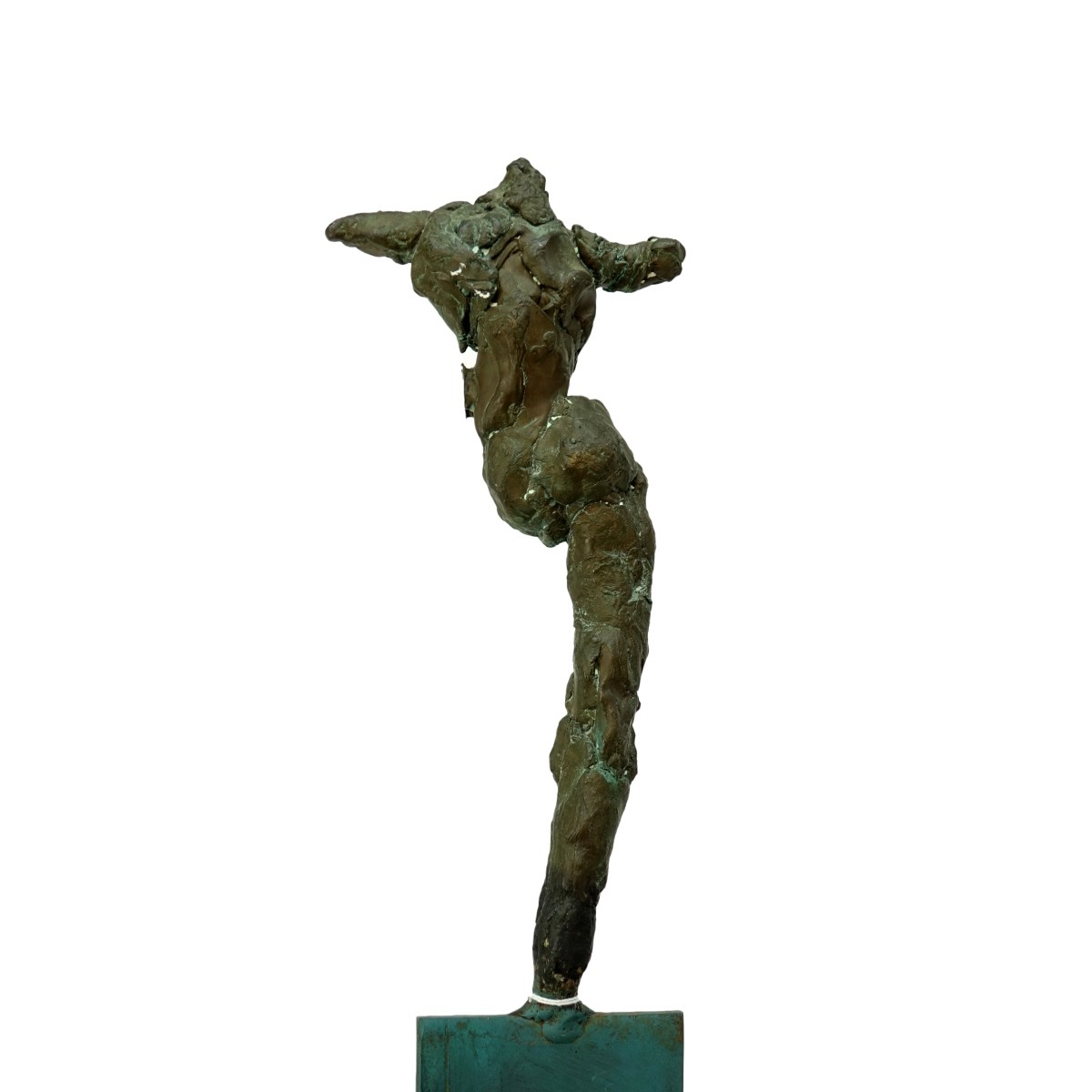 Modern Mid Century Bronze Sculpture