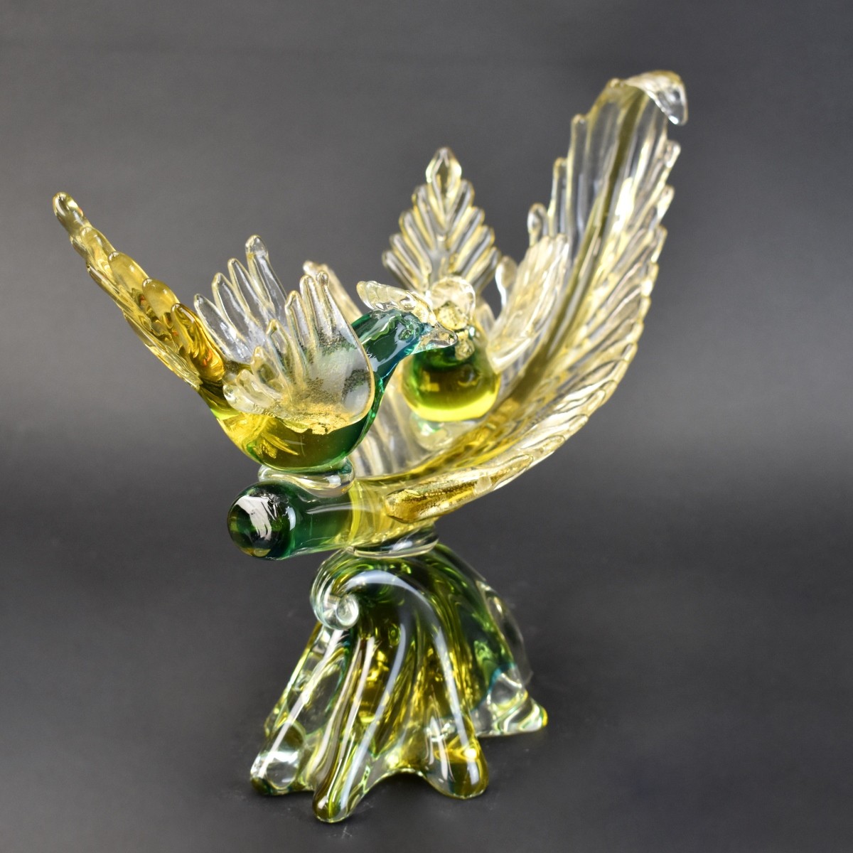 Murano Art Glass Bird Group