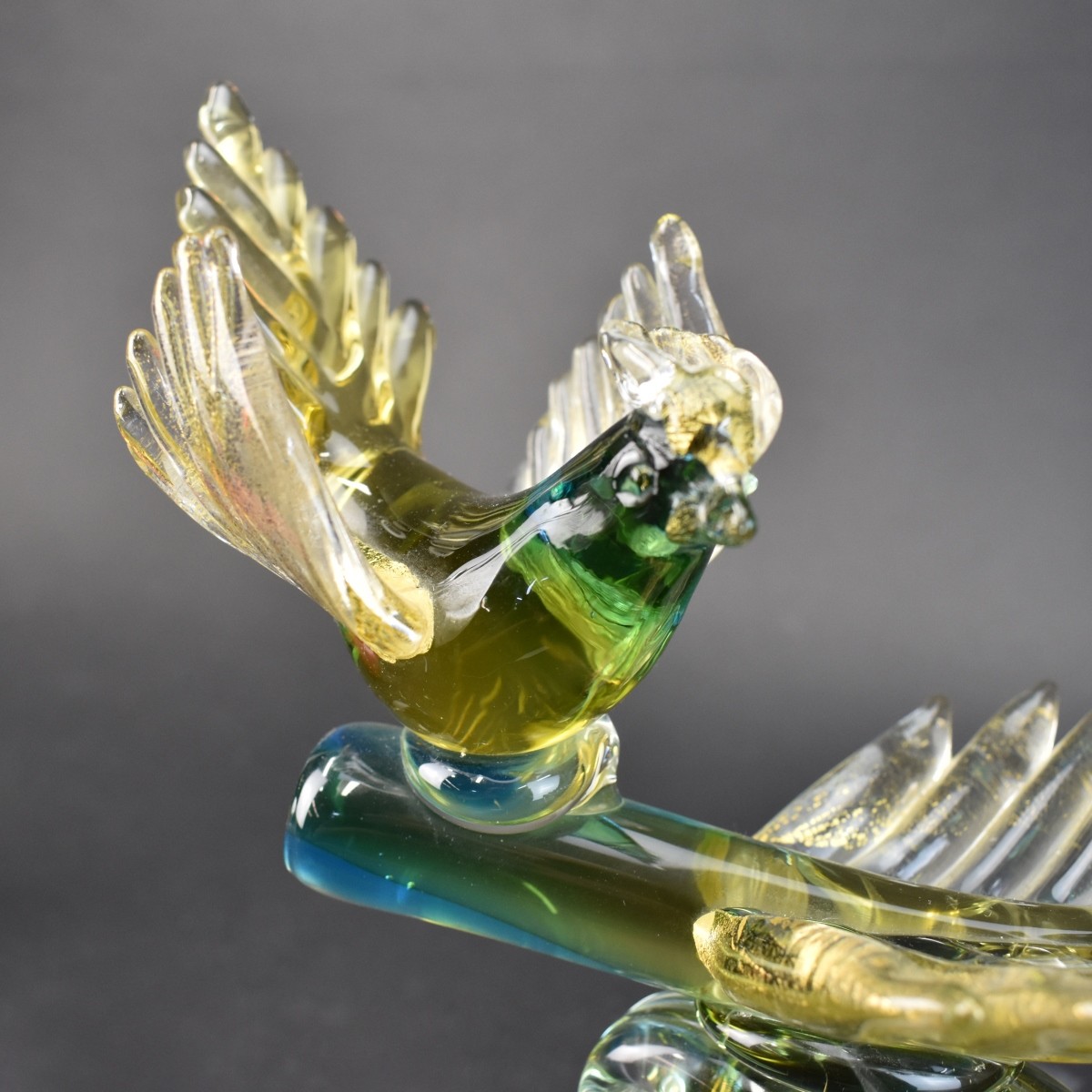 Murano Art Glass Bird Group