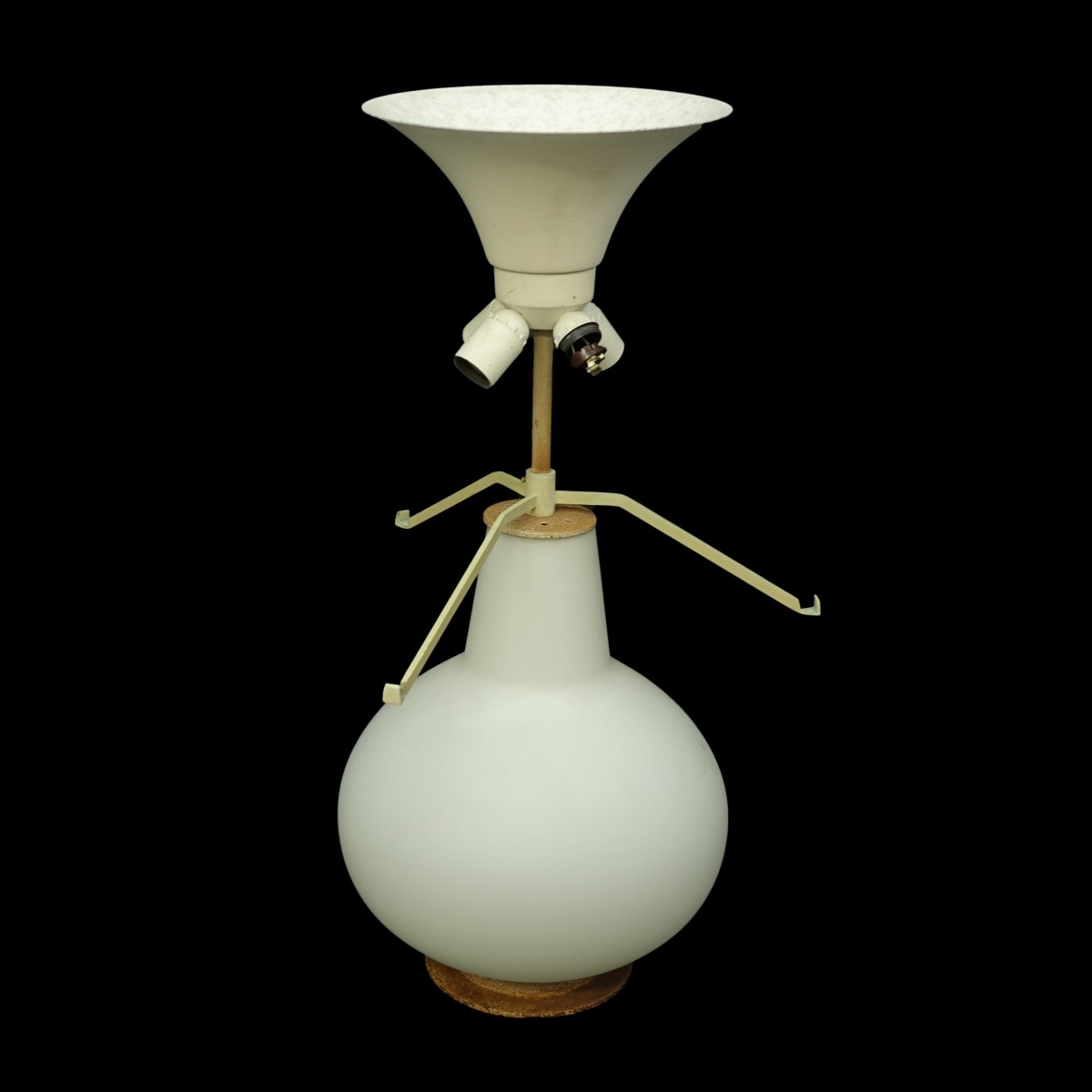 Max Ingrand Fontana Arte Glass Table Lamp