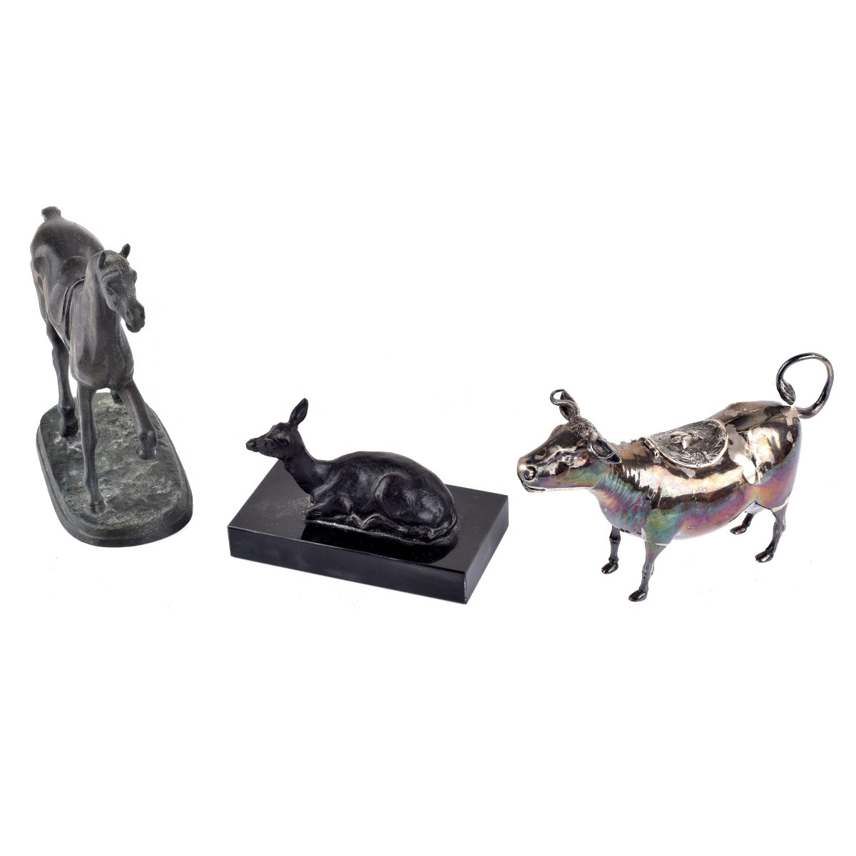 Three Vintage Animal Figurines