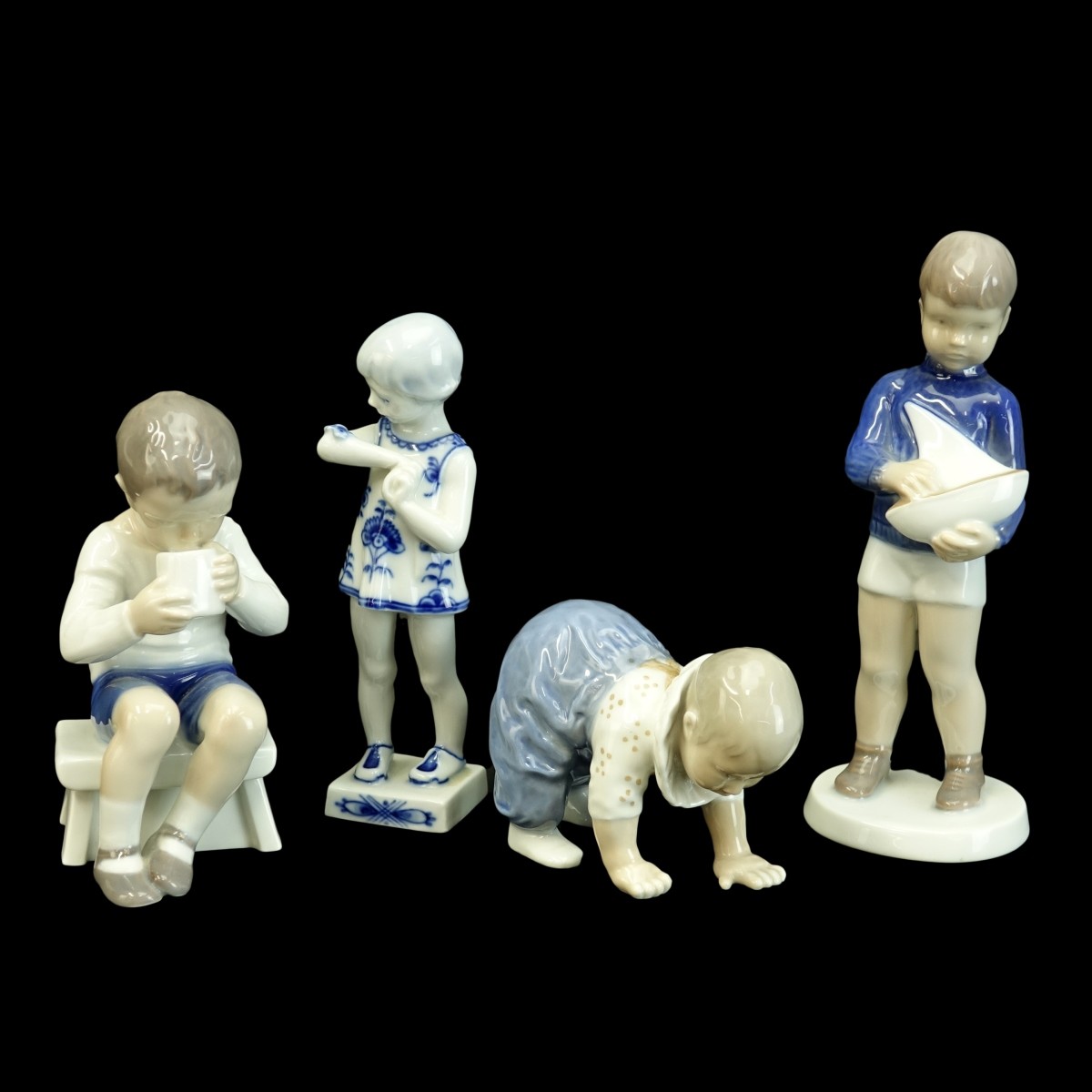 Royal Copenhagen and B&G Figurines