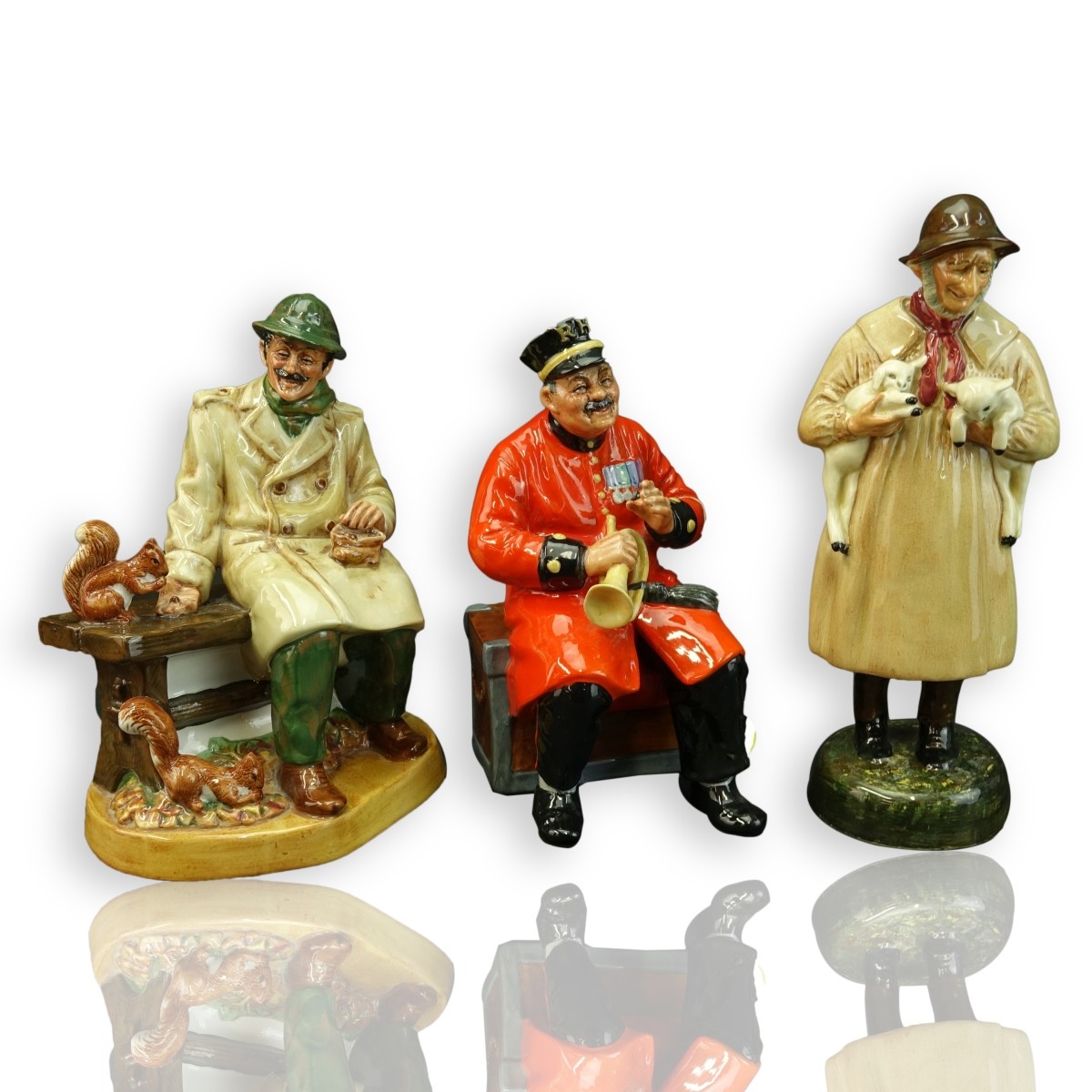 Three (3) Royal Doulton Figurines