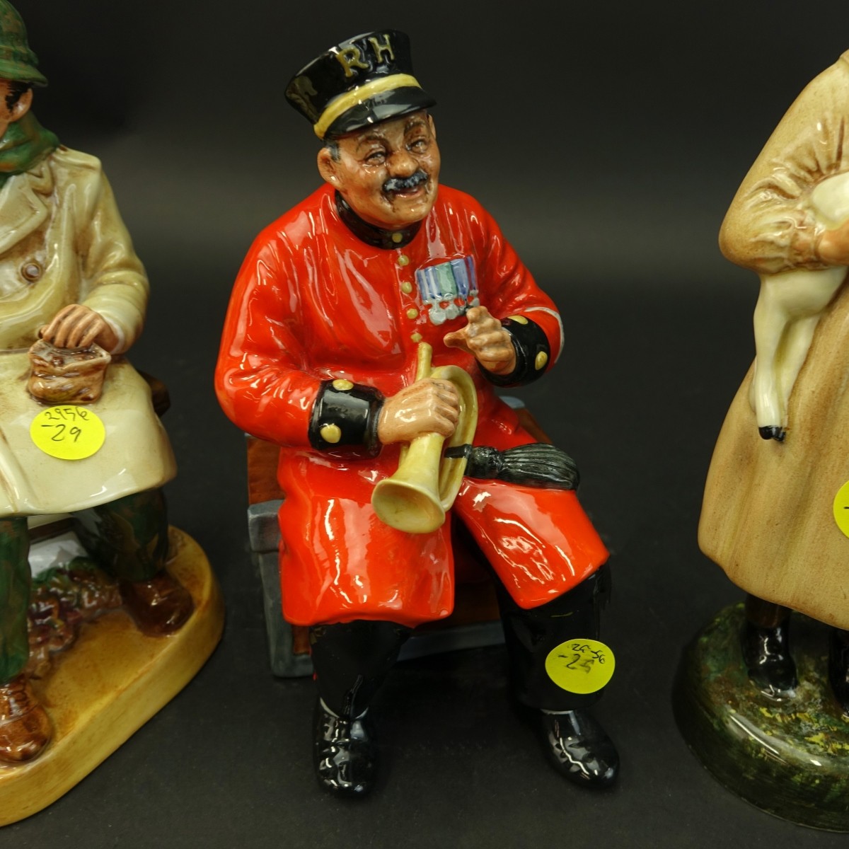 Three (3) Royal Doulton Figurines