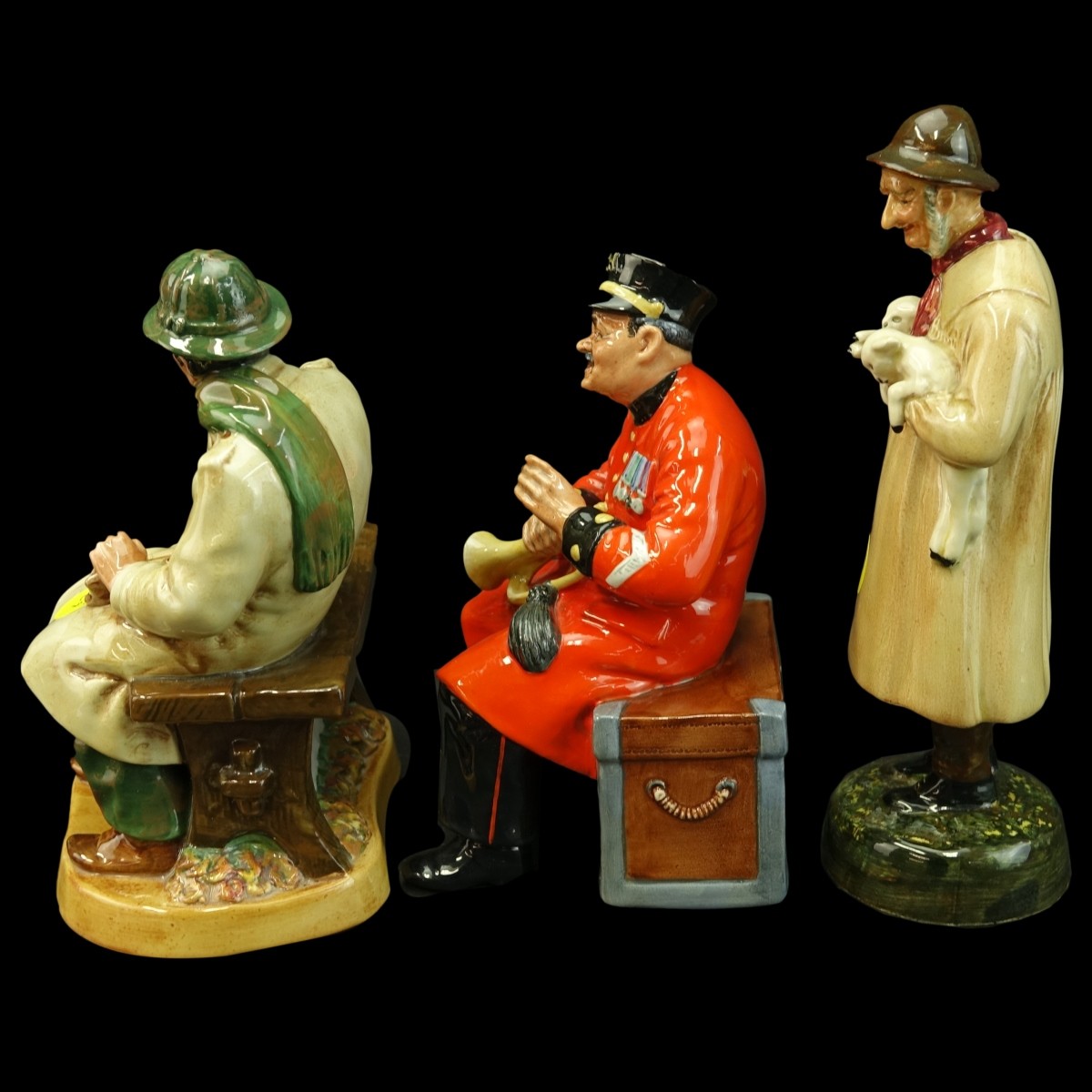 Three (3) Royal Doulton Figurines