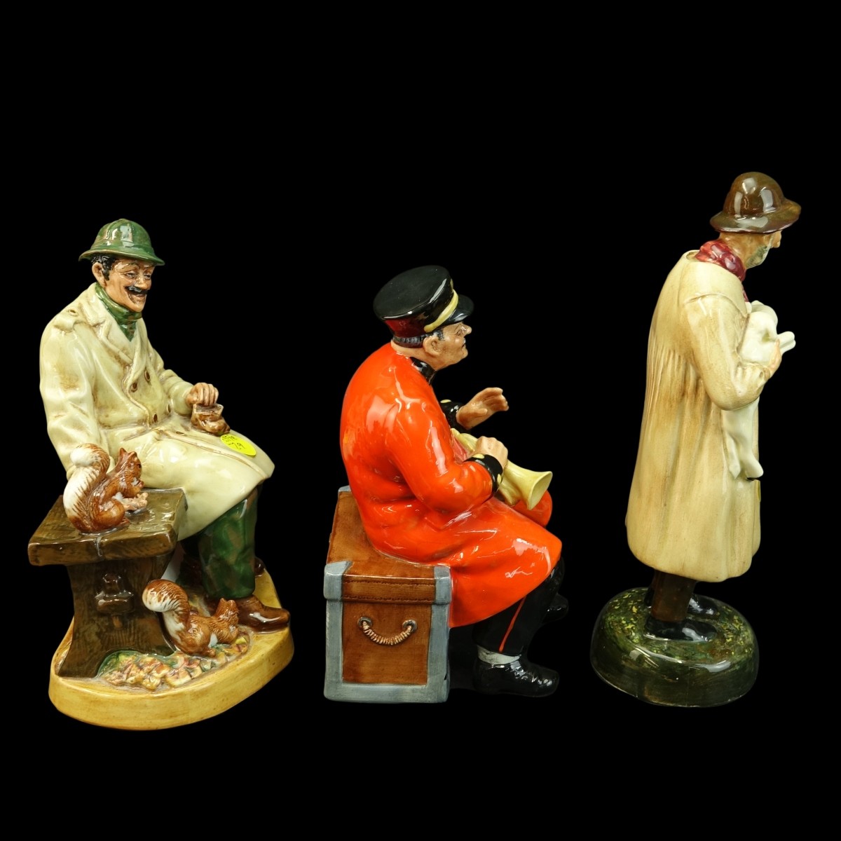 Three (3) Royal Doulton Figurines