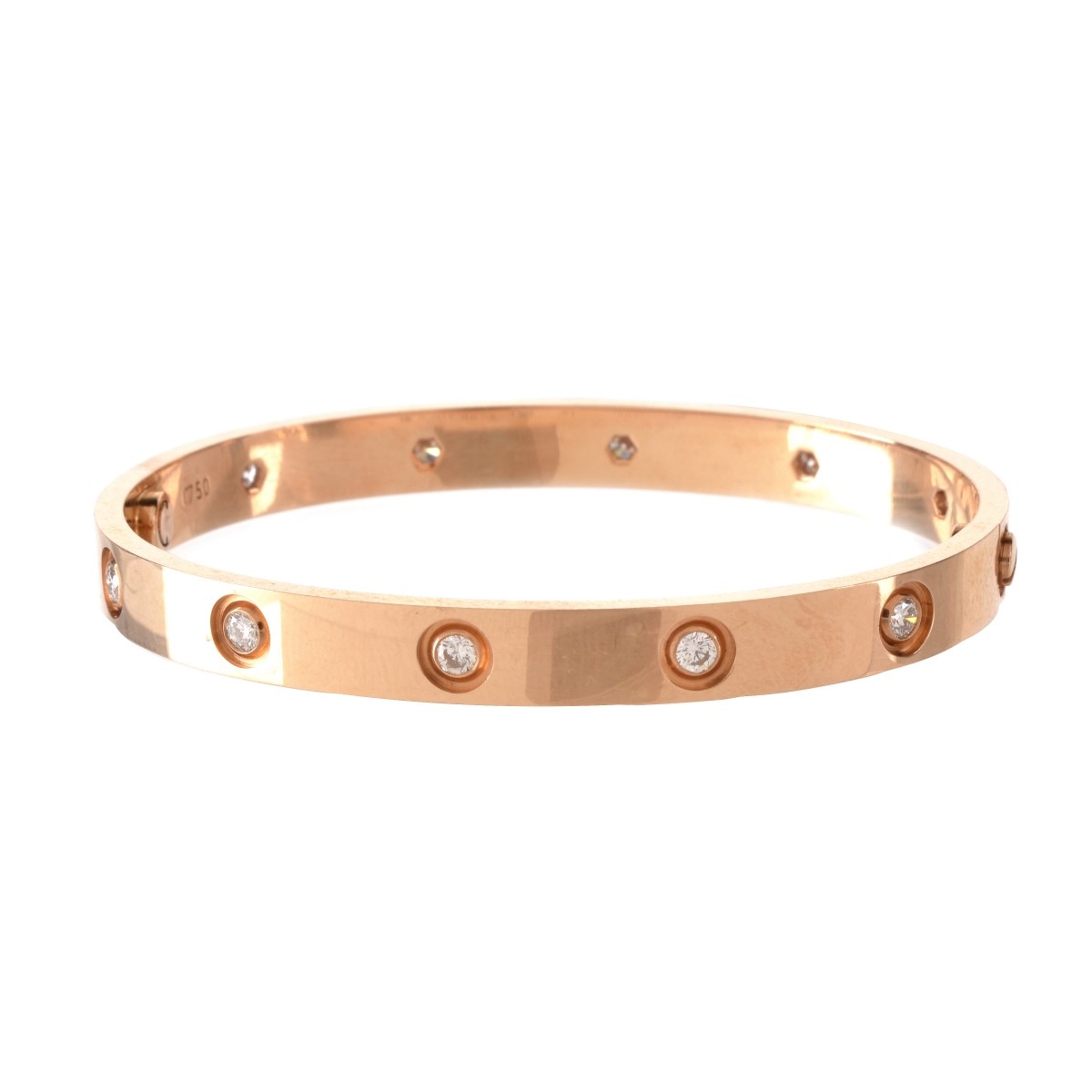 Cartier Diamond and 18K Love Bracelet