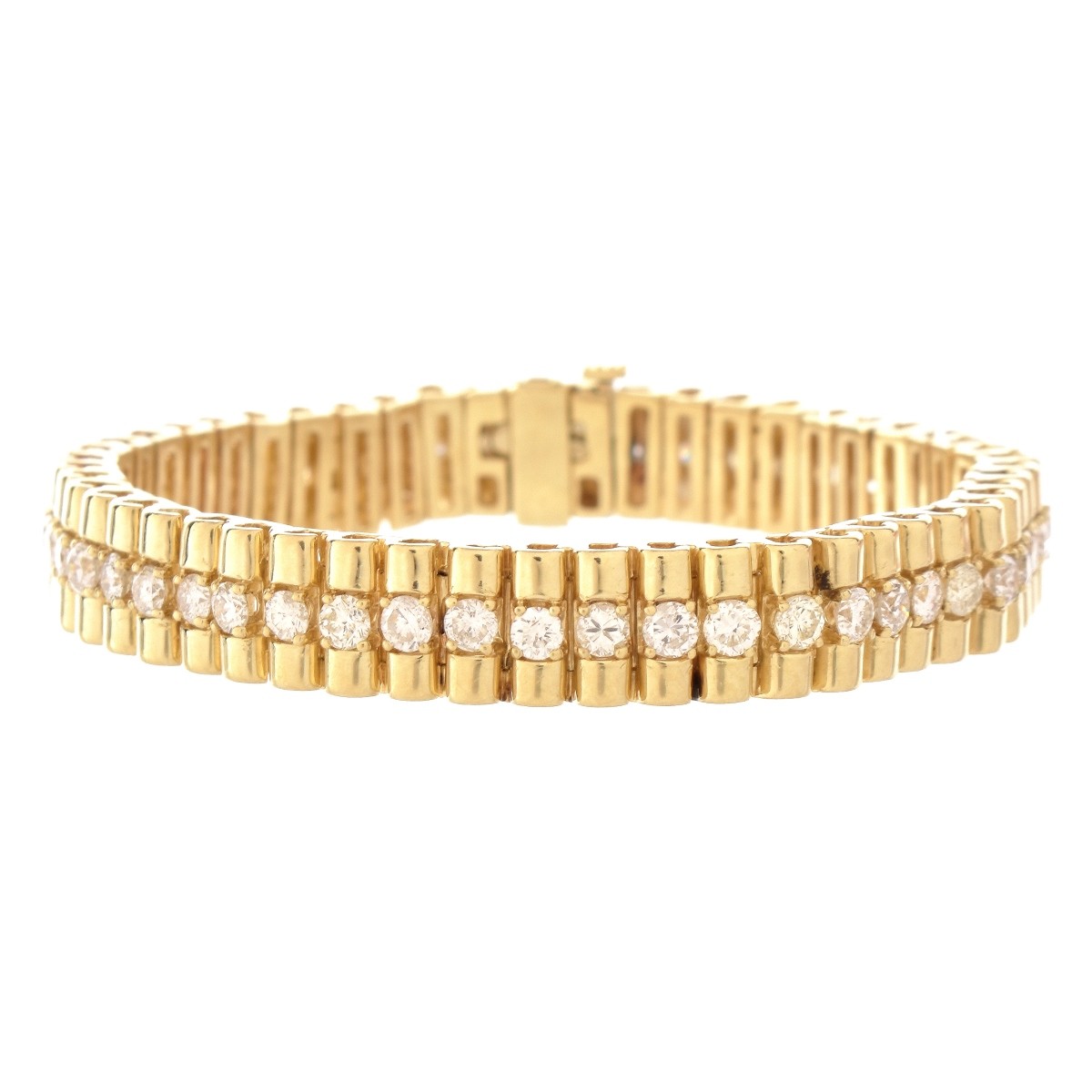 Diamond and 18K Bracelet