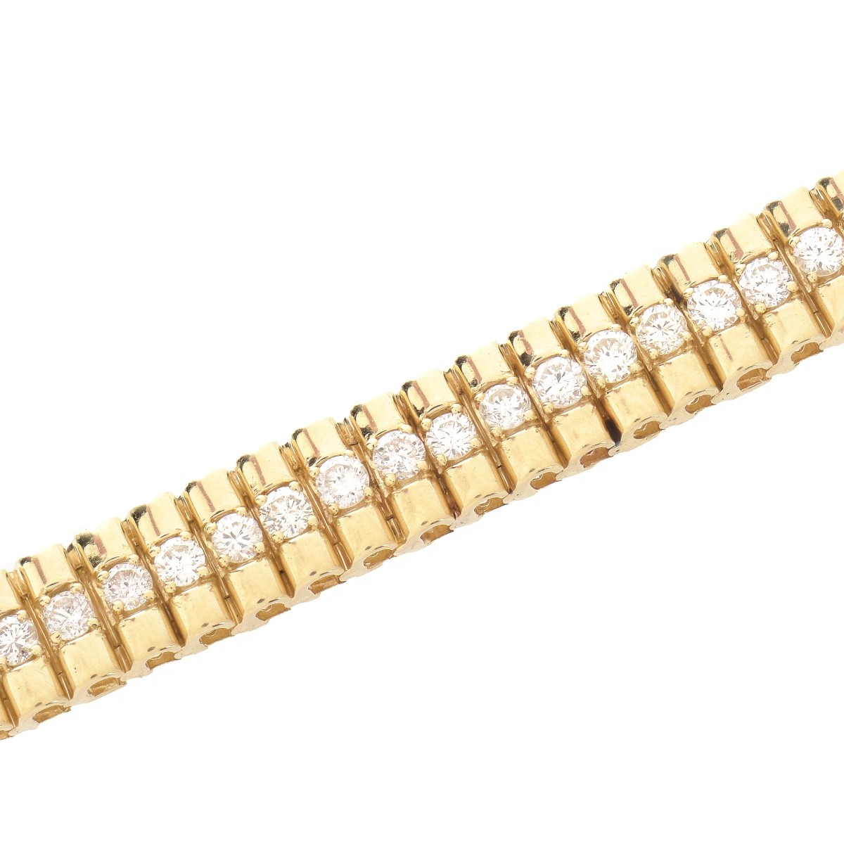 Diamond and 18K Bracelet