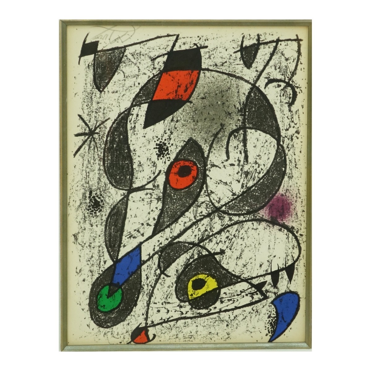 Joan Miro (1893-1983) Lithograph