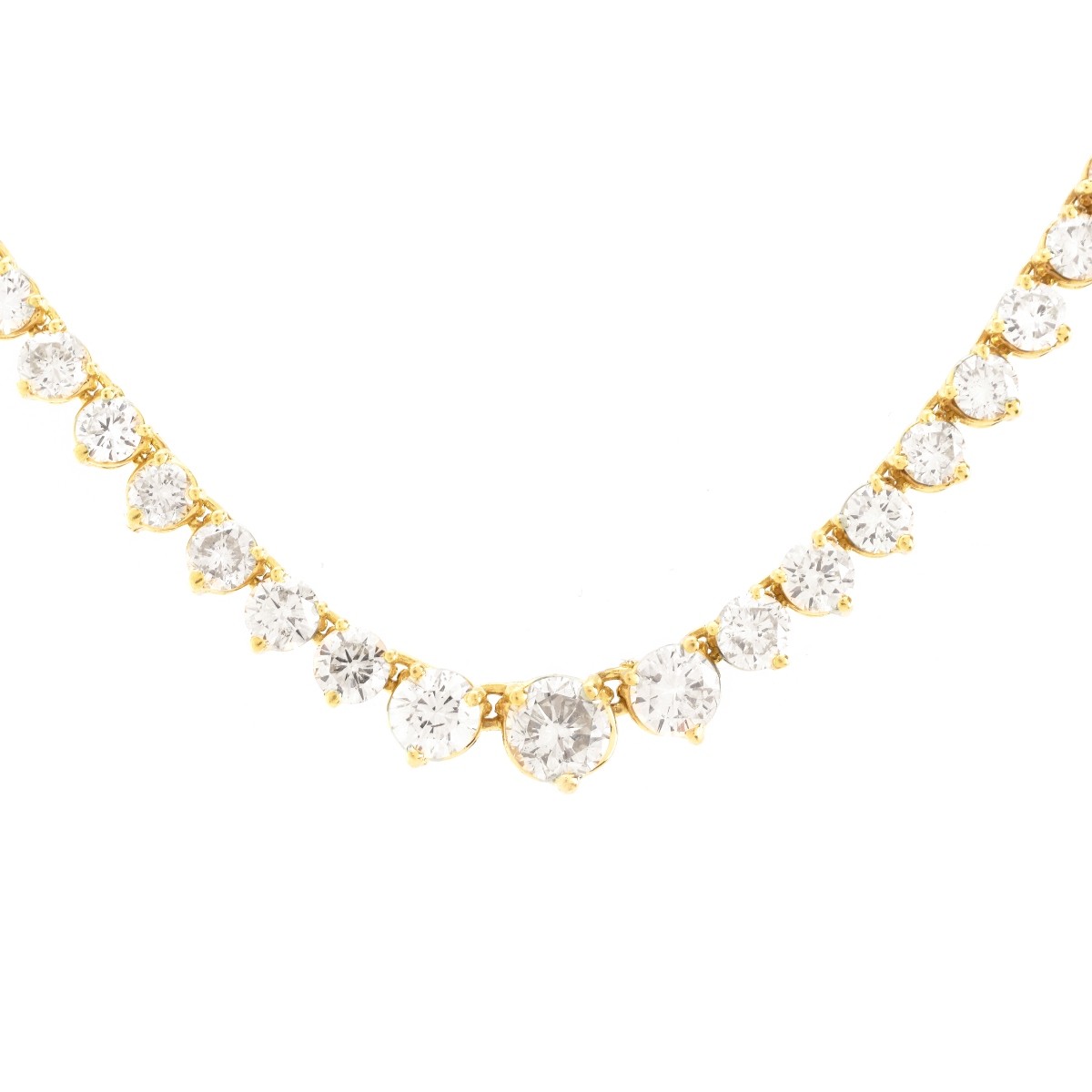 Diamond and 18K Necklace