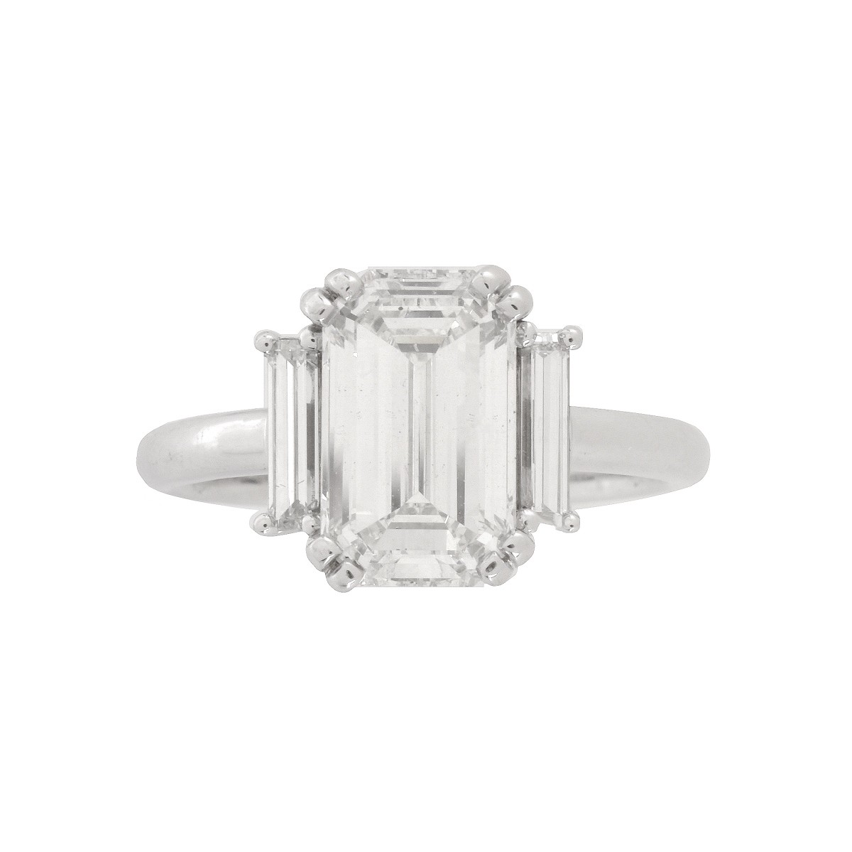 GIA Diamond and 18K Ring