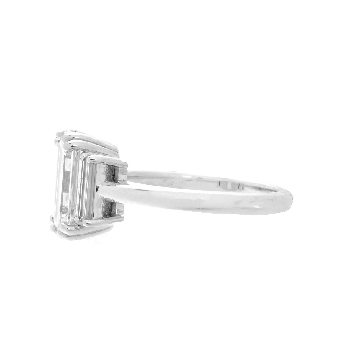 GIA Diamond and 18K Ring