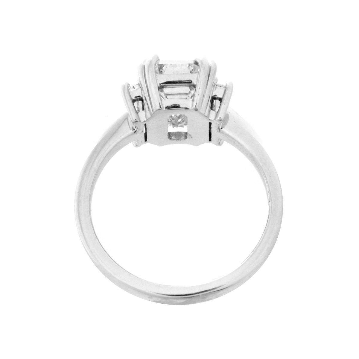 GIA Diamond and 18K Ring