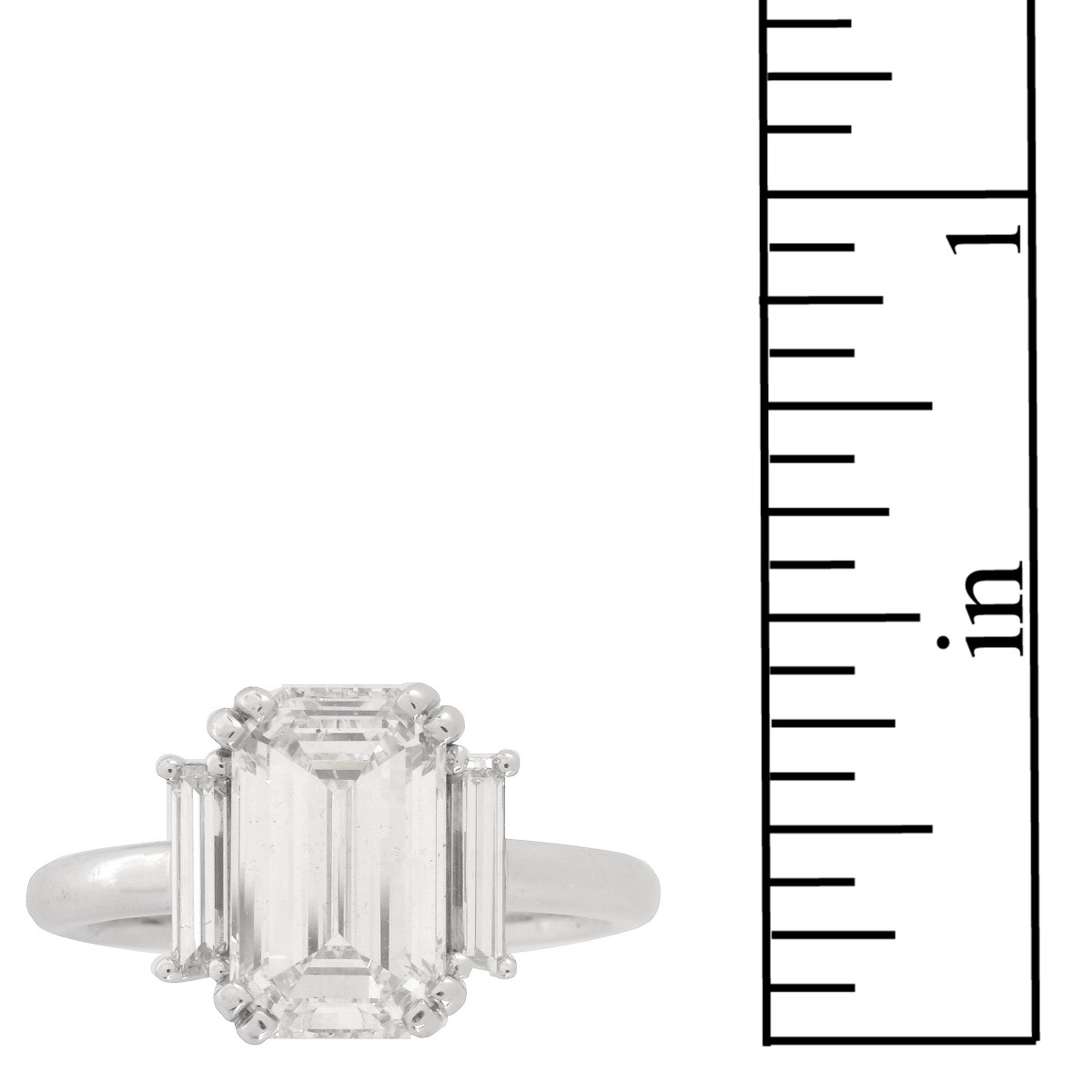 GIA Diamond and 18K Ring