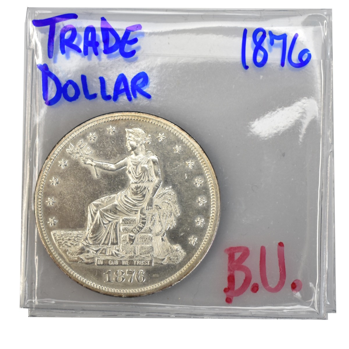 1876 US Silver Trade Dollar