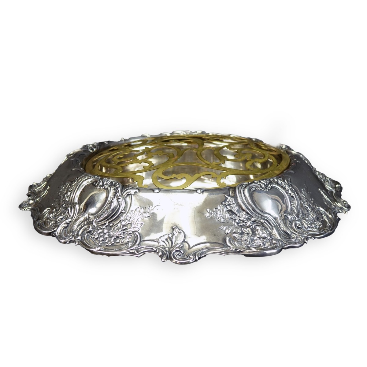 Tiffany Sterling Centerpiece Bowl with Frog
