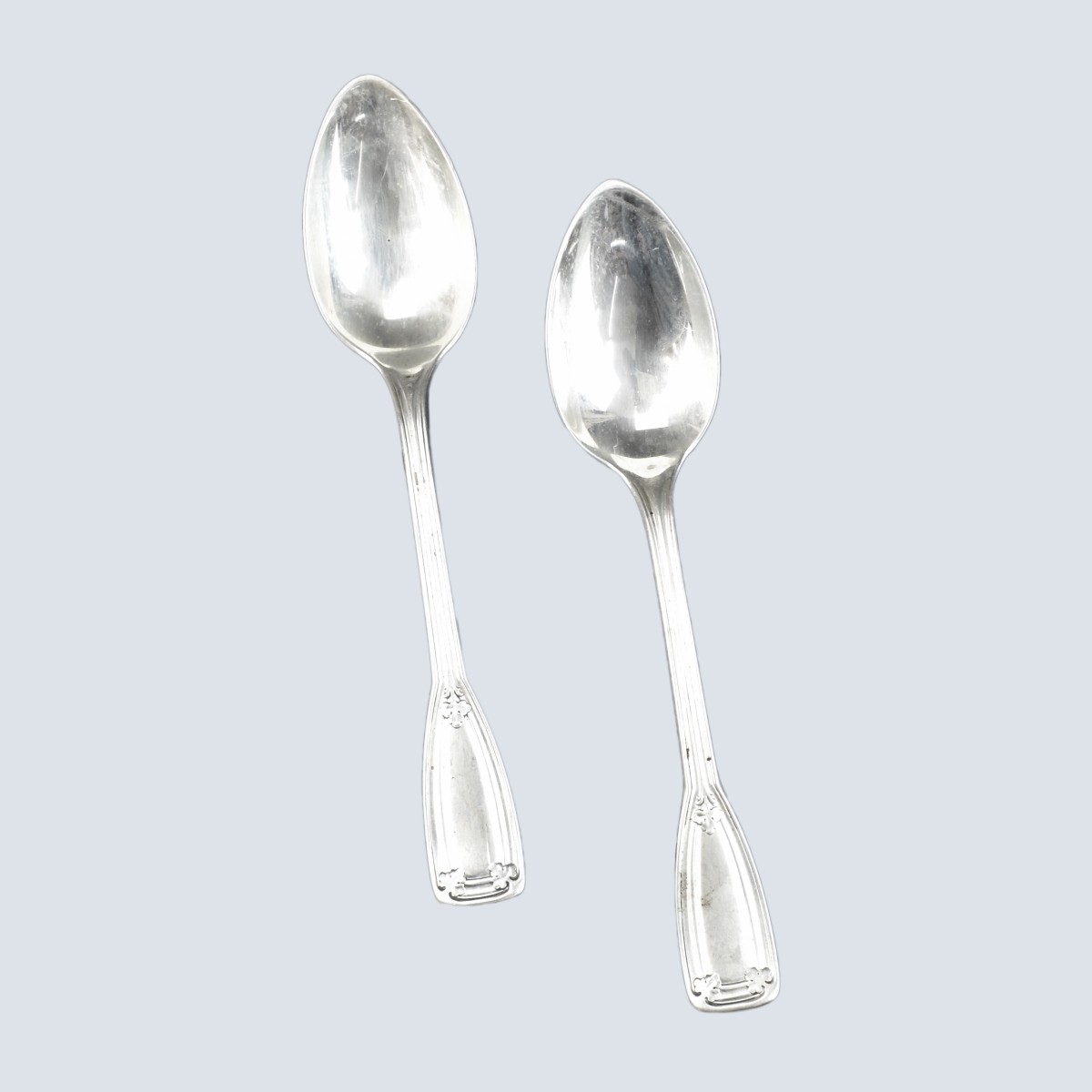 2 Tiffany Sterling St. Dunstan Serving Spoons