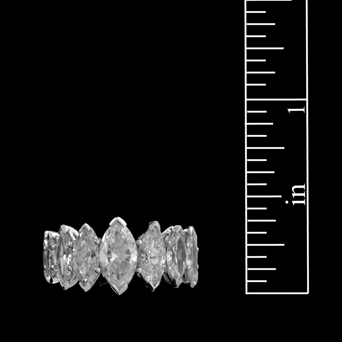 Diamond and Platinum Eternity Band